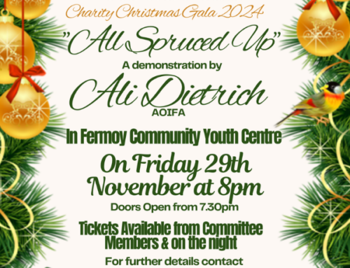 Fermoy Flower and Garden Club “All Spiced Up” Charity Christmas Gala 2024